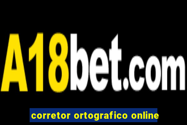 corretor ortografico online